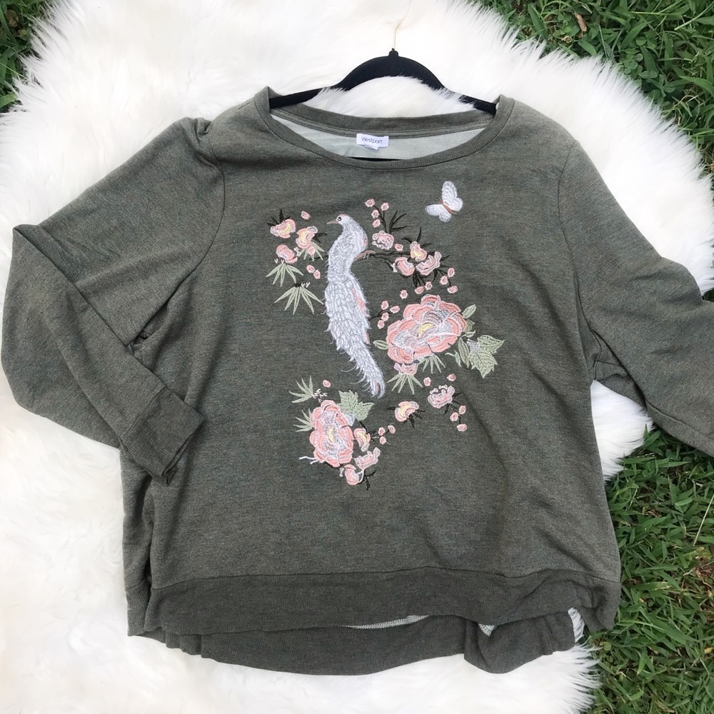 2x peacock light weight sweater green Westport